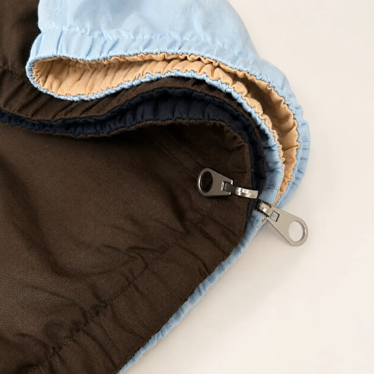 Loro Piana Style Men’s Reversible Linen Bomber Jacket - Image 5