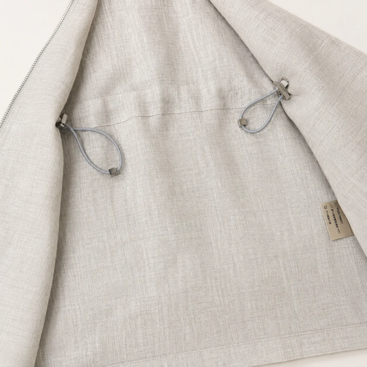 Loro Piana Style Linen Sleeveless Utility Jacket - Image 6