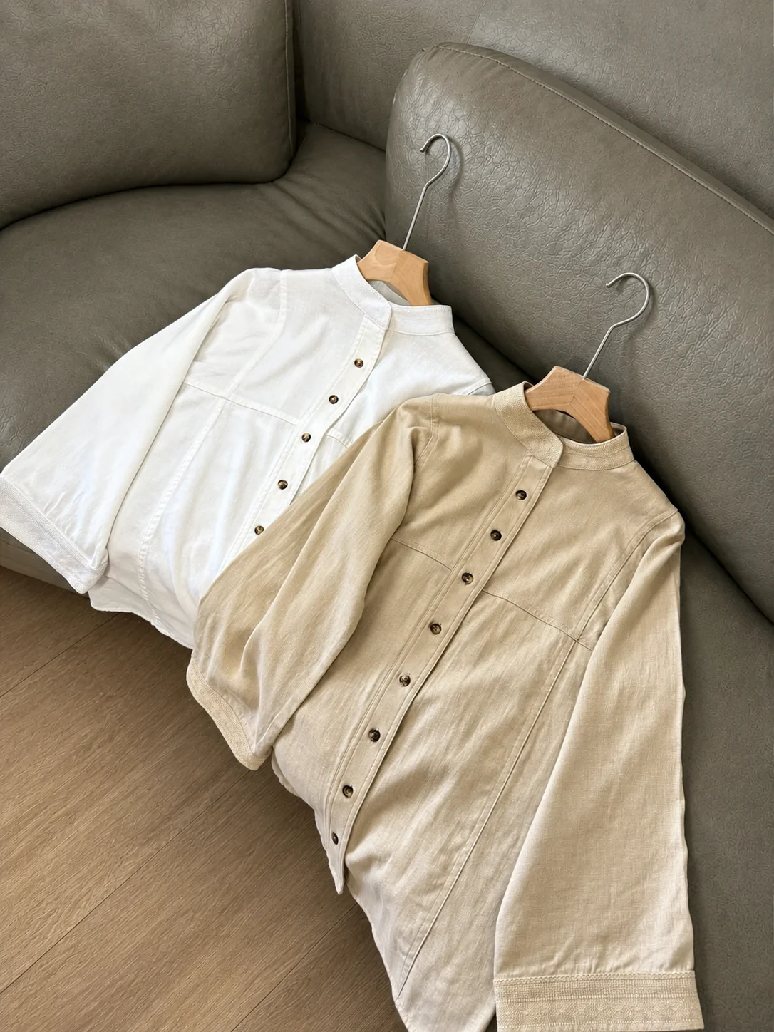 Loro Piana-Inspired Franco Linen Relaxed Shirt - Image 3