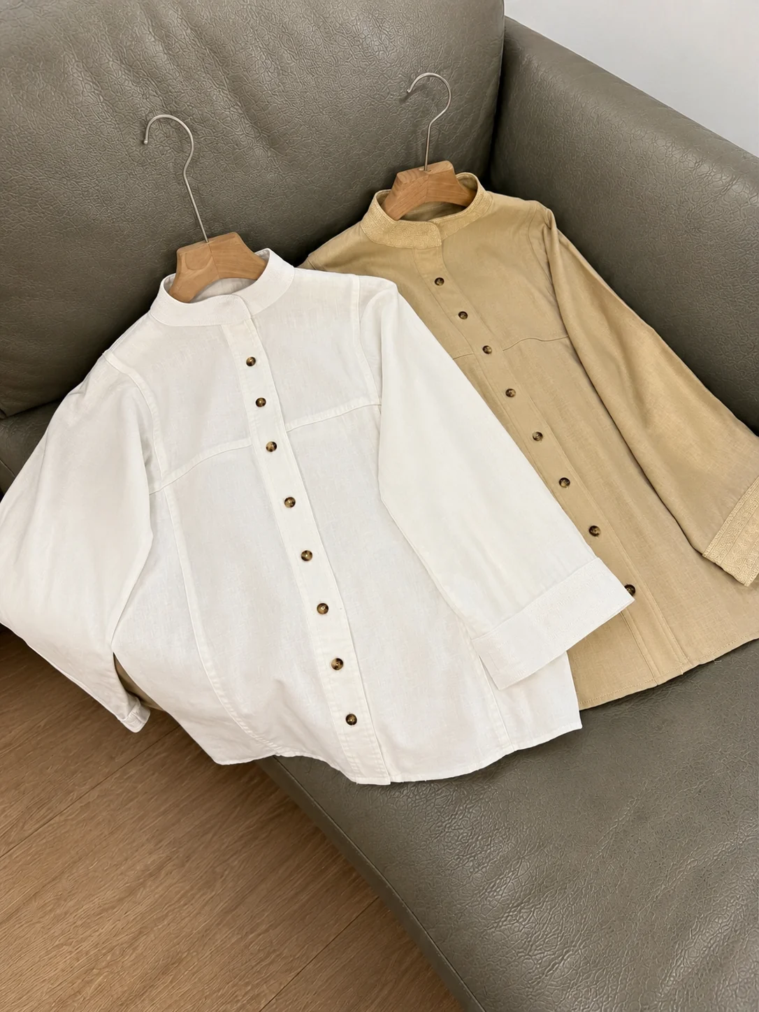 Loro Piana-Inspired Franco Linen Relaxed Shirt - Image 4
